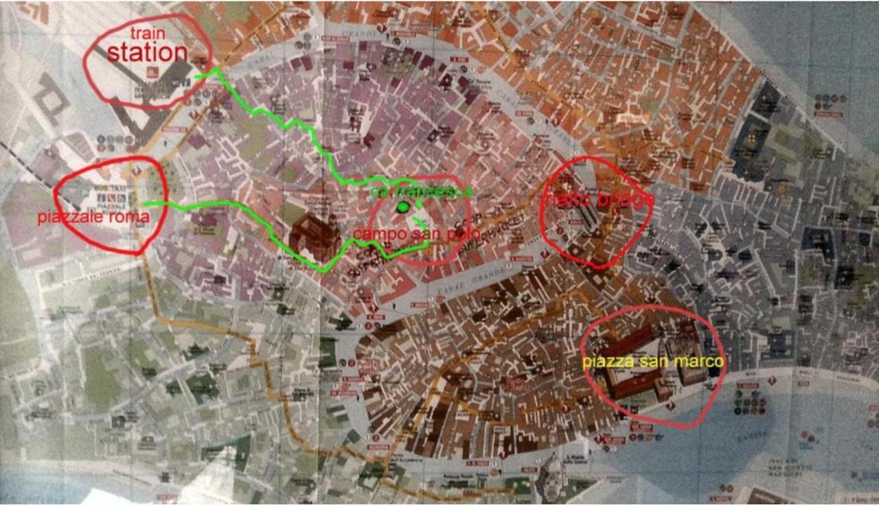 威尼斯Palazzina San Polo 2151公寓 外观 照片